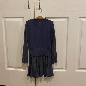 Girls blue Imoga dress size 6.